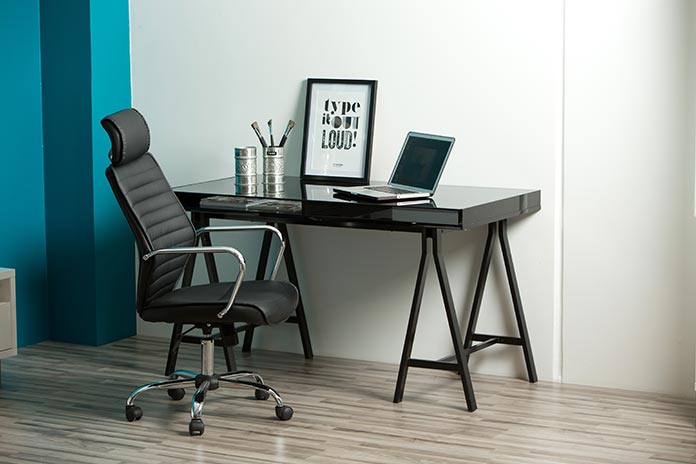 Tapicerowane krzesła biurowe
