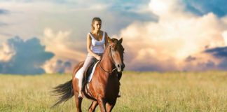 dziewczyna na koniu